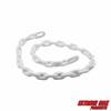Extreme Max 3006.6584 BoatTector PVC-Coated Anchor Lead Chain - 3/16" x 4', White