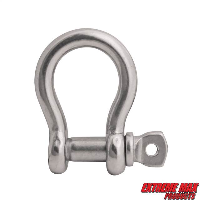 Extreme Max 3006.6617 BoatTector Stainless Steel Marine Anchor Shackle - 3/8"