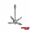 Extreme Max 3006.6666 BoatTector Folding / Grapnel Anchor, Galvanized - 9 lb.