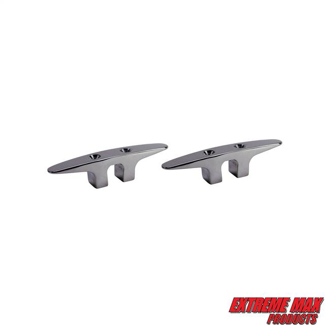 Extreme Max 3006.6759.2 Soft Point Stainless Steel Dock Cleat ‰ÛÒ 4.5‰Û, Value 2-Pack