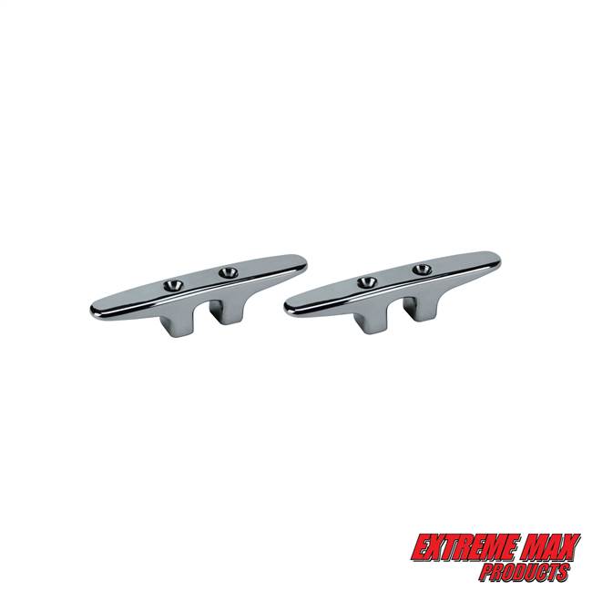 Extreme Max 3006.6762.2 Soft Point Stainless Steel Dock Cleat ‰ÛÒ 6", Value 2-Pack