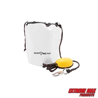 Extreme Max 3006.6868 BoatTector All-in-One PWC Sand Anchor and Buoy Kit with 6' Rope and Snap Hook - White