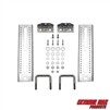 Extreme Max 3006.7041 10" Galvanized Swivel-Top Bunk Bracket with Hardware for 2" x 3" Trailer - 4-Pack