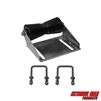 Extreme Max 3006.7155 Boat Trailer Keel Roller and Bracket Kit for 3x3 Cross Members - 8" Rubber Roller, Black
