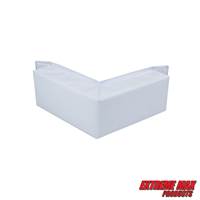 Extreme Max 3006.7255 BoatTector Corner Dock Bumper - Small (10" x 10" x 4" x 2.5"), White