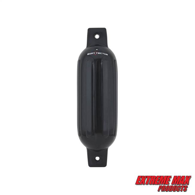 Extreme Max 3006.7276 BoatTector Inflatable Fender - 4.5" x 16", Black