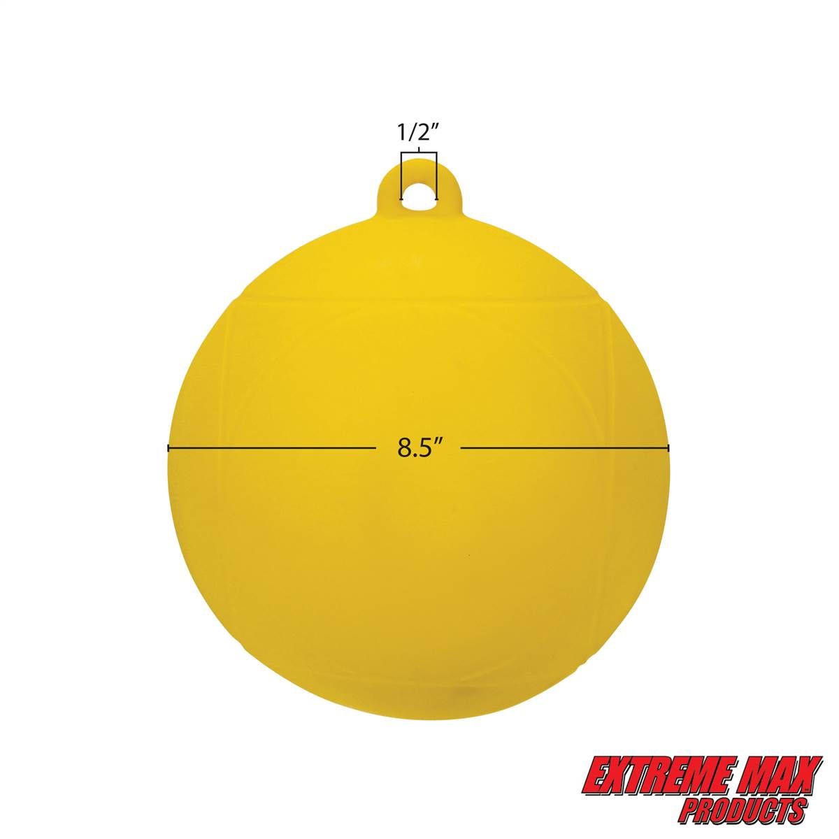 Extreme Max 3006.7315 BoatTector Premium 8.5 PVC Slalom / Marker Buoy -  Yellow