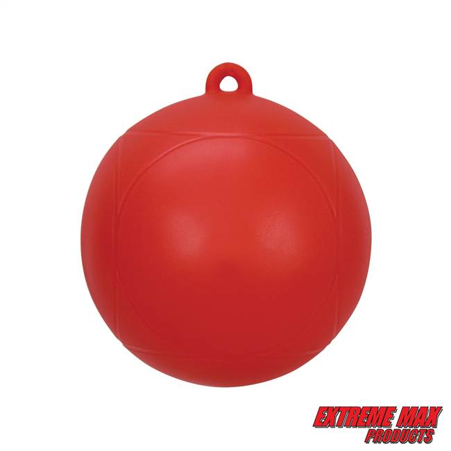 Extreme Max 3006.7318 BoatTector Premium 8.5" PVC Slalom / Marker Buoy - Red