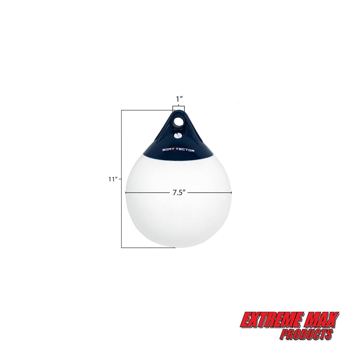 Extreme Max 3006.7324 BoatTector All-Purpose PVC Marker Buoy - 7.5