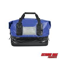 Extreme Max 3006.7342 Dry Tech Water-Resistant Roll-Top Duffel Bag - 70 Liter, Blue