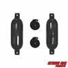 Extreme Max 3006.7375 BoatTector Fender Value 2-Pack - 4.5" x 16", Black