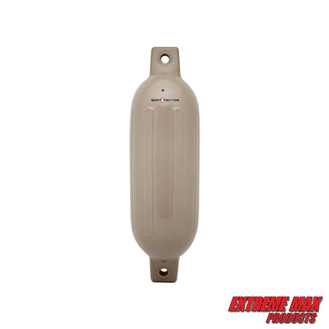 Extreme Max 3006.7389 BoatTector Inflatable Fender - 4.5" x 16", Sand