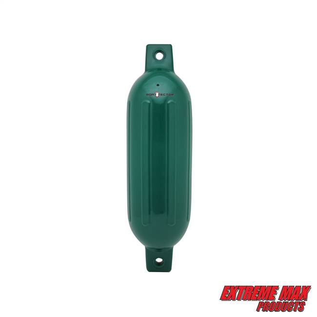 Extreme Max 3006.7396 BoatTector Inflatable Fender - 4.5" x 16", Forest Green