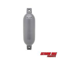 Extreme Max 3006.7399 BoatTector Inflatable Fender - 4.5" x 16", Gray