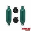 Extreme Max 3006.7441 BoatTector Fender Value 2-Pack - 4.5" x 16", Forest Green