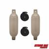 Extreme Max 3006.7449 BoatTector Fender Value 2-Pack - 6.5" x 22", Sand