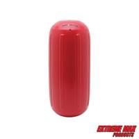 Extreme Max 3006.7462 BoatTector Hole Through the Middle Inflatable Fender, 6.5" x 15" - Bright Red