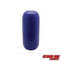 Extreme Max 3006.7468 BoatTector Hole Through the Middle Inflatable Fender, 6.5" x 15" - Cobalt Blue
