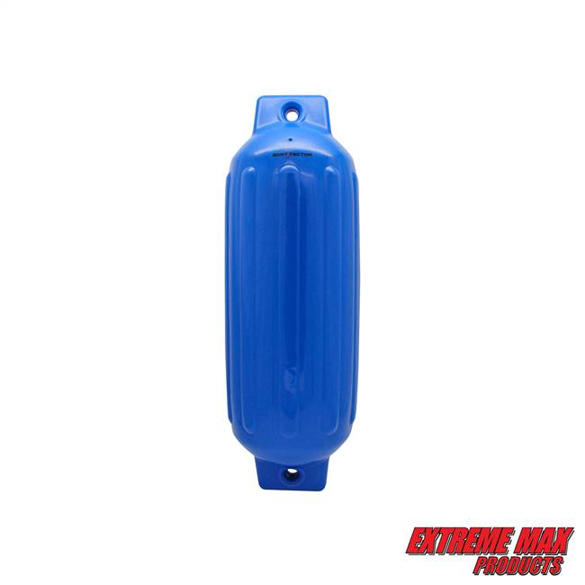 Extreme Max 3006.7542 BoatTector Inflatable Fender, 8.5" x 27" - Blue