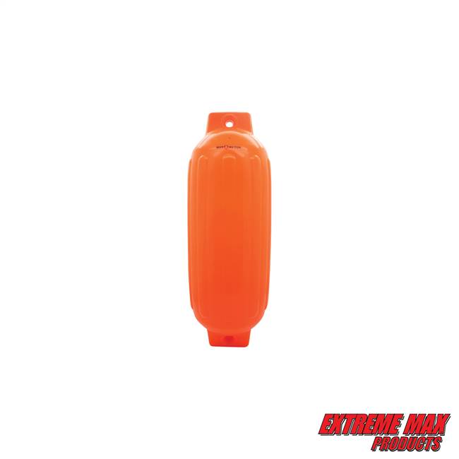 Extreme Max 3006.7699 BoatTector Inflatable Fender - 8.5" x 27", Neon Orange