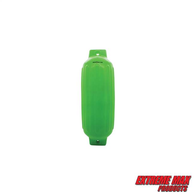 Extreme Max 3006.7706 BoatTector Inflatable Fender - 8.5" x 27", Neon Green