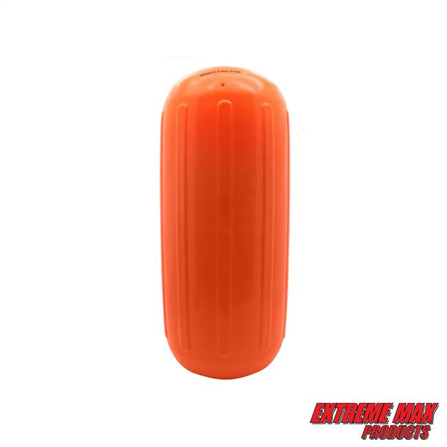 Extreme Max 3006.7715 BoatTector HTM Inflatable Fender - 6.5" x 15", Neon Orange