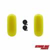Extreme Max 3006.7718.2 BoatTector HTM Inflatable Fender Value 2-Pack - 6.5" x 15", Neon Yellow