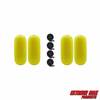 Extreme Max 3006.7718.4 BoatTector HTM Inflatable Fender Value 4-Pack - 6.5" x 15", Neon Yellow