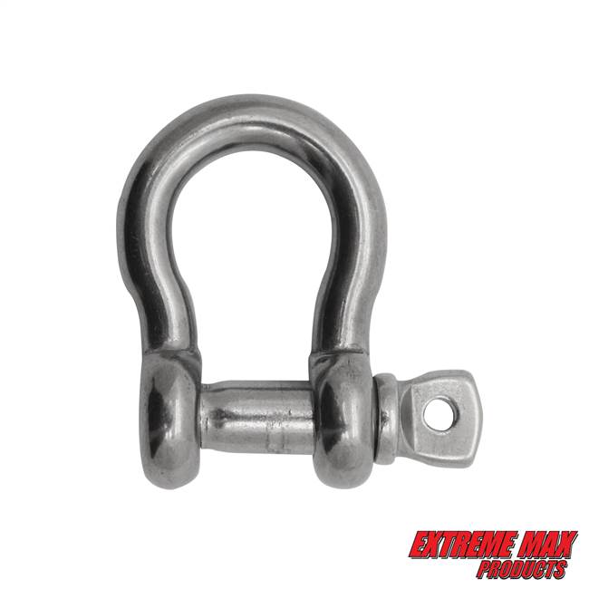 Extreme Max 3006.8312 BoatTector Stainless Steel Anchor Shackle - 1/4"