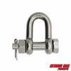 Extreme Max 3006.8339 BoatTector Stainless Steel Bolt-Type Chain Shackle - 1/4"