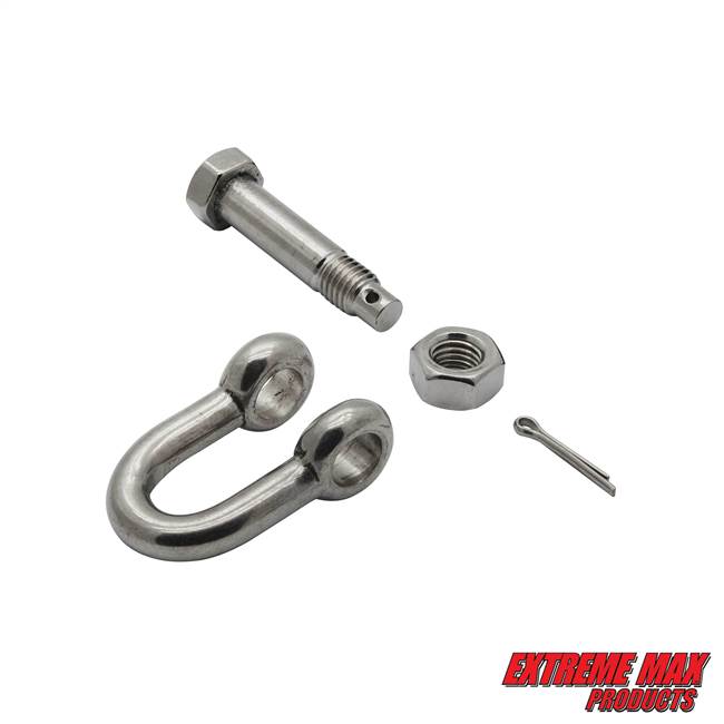 Extreme Max 3006.8345 BoatTector Stainless Steel Bolt-Type