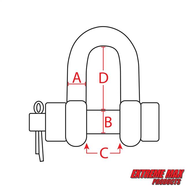 Extreme Max 3006.8363 BoatTector Stainless Steel Bolt-Type