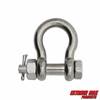 Extreme Max 3006.8366 BoatTector Stainless Steel Bolt-Type Anchor Shackle - 1/4"