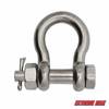 Extreme Max 3006.8389 BoatTector Stainless Steel Bolt-Type Anchor Shackle - 1"