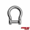 Extreme Max 3006.8405 BoatTector Stainless Steel Bow Shackle with No-Snag Pin - 1/4"