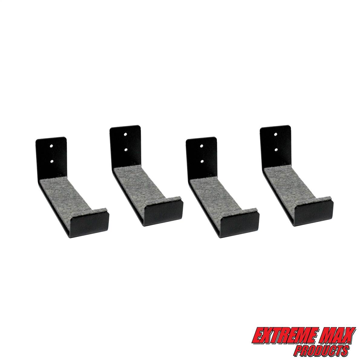 thumbnail image 2 of Extreme Max Minimalist Wall-Mount SUP Paddleboard Rack - Display Mount For Surfboards, Snowboards 2 of 14