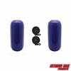 Extreme Max 3006.8507.2 BoatTector HTM Inflatable Fender Value 2-Pack - 10" x 27", Cobalt Blue