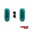 Extreme Max 3006.8515.2 BoatTector HTM Inflatable Fender Value 2-Pack - 10" x 27", Teal