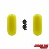 Extreme Max 3006.8521.2 BoatTector HTM Inflatable Fender Value 2-Pack - 10" x 27", Neon Yellow