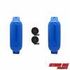 Extreme Max 3006.8535.2 BoatTector Inflatable Fender Value 2-Pack - 10" x 30", Blue