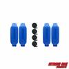 Extreme Max 3006.8535.4 BoatTector Inflatable Fender Value 4-Pack - 10" x 30", Blue