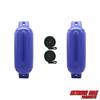 Extreme Max 3006.8544.2 BoatTector Inflatable Fender Value 2-Pack - 10" x 30", Cobalt Blue