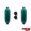Extreme Max 3006.8552.2 BoatTector Inflatable Fender Value 2-Pack - 10" x 30", Teal
