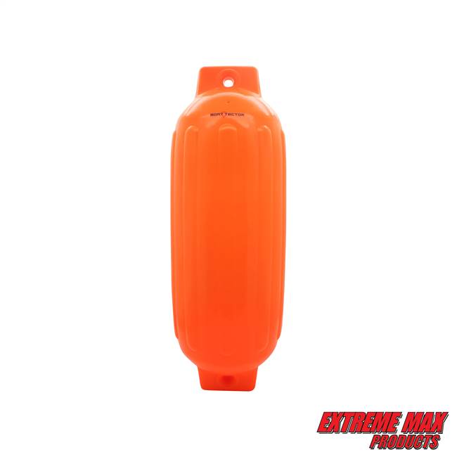 Extreme Max 3006.8555 BoatTector Inflatable Fender - 10" x 30", Neon Orange