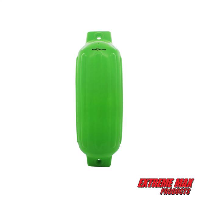 Extreme Max 3006.8561 BoatTector Inflatable Fender - 10" x 30", Neon Green
