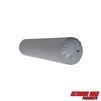 Extreme Max 3006.8595 Heavy-Duty Inflatable Rafting Fender with Stainless Steel D-Rings for Boats, Yachts & Sailboats - 48" x 12", Gray