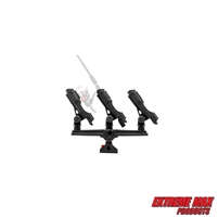 Extreme Max 3006.8621 Triple Rod Holder for Kayaks