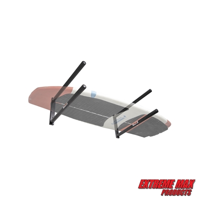 Extreme Max 3006.8687 Horizontal SUP/Wakesurf Storage Rack - 2-Board Capacity