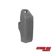 Extreme Max 3006.8762 Pontoon-Specific Inflatable Boat Fender with Locking Grip Handle - Gray