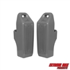 Extreme Max 3006.8771 Pontoon-Specific Inflatable Boat Fender with Locking Grip Handle - Gray (Pair)